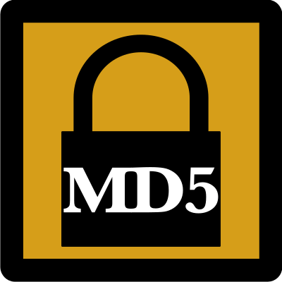 Padlock Silhouette Icon [Umber] [MD5] clipart