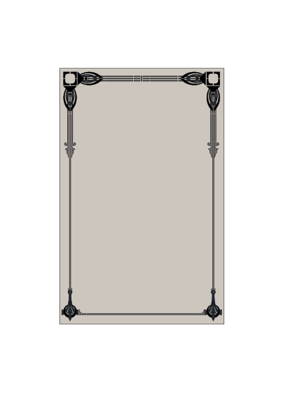 Page border design clipart