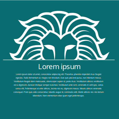Page design with text clipart