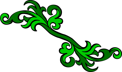 Page ornament 45 (colour) clipart