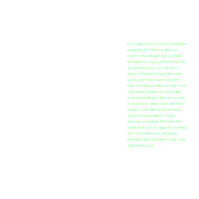 Page template design with dots and text clipart