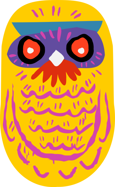Pahela Baishakh - Owl clipart