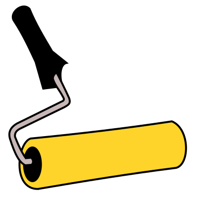Paint roler clipart