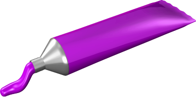 Paint tube (colour 4) clipart