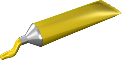 Paint tube (colour 5) clipart