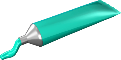 Paint tube (colour 6) clipart