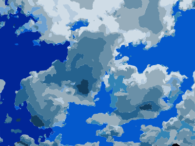 Painted Clouds clipart