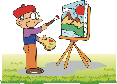 Painter (#2) clipart
