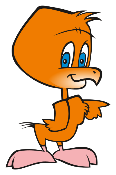 Pajaro comic clipart