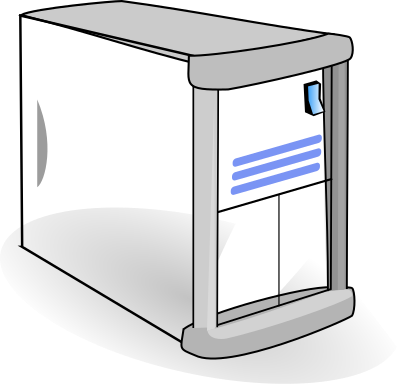 Pale server clipart
