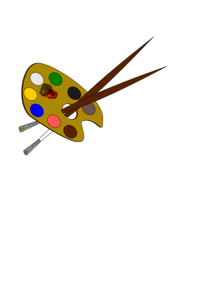 Palette clipart