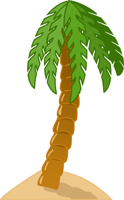 Palm tree clipart