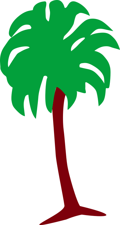 Palm tree 3 clipart