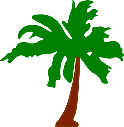 Palm tree 5 clipart