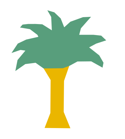 Palm Tree refixed clipart