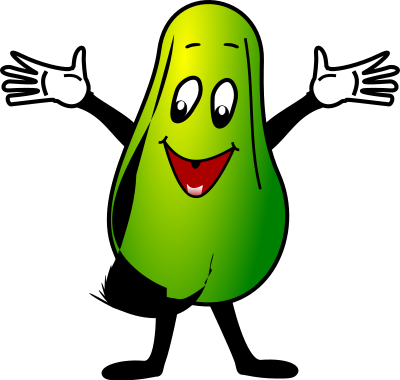 Palta feliz clipart