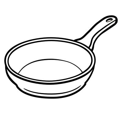 Pan - lineart clipart