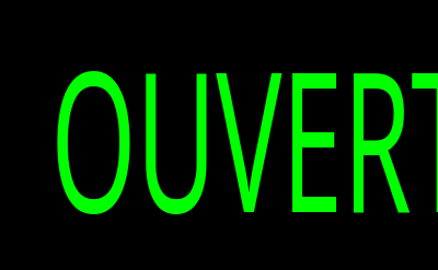 Pancarte ouvert clipart
