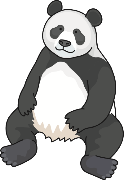 Panda (#1) clipart