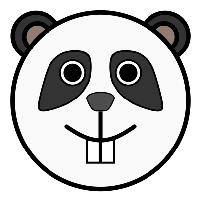 Panda clipart