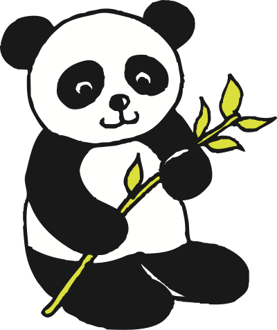 Panda (#2) clipart