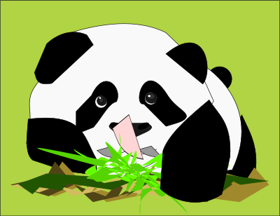 Panda clipart