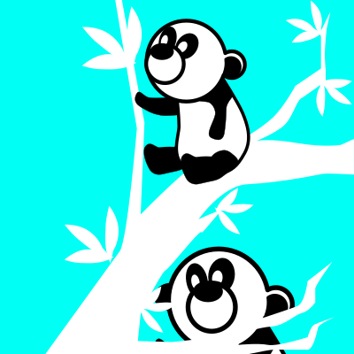 Panda clipart