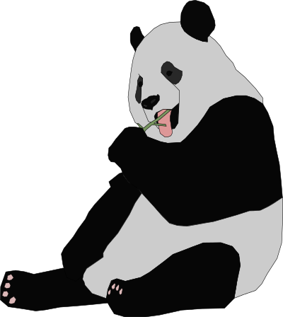 Panda clipart