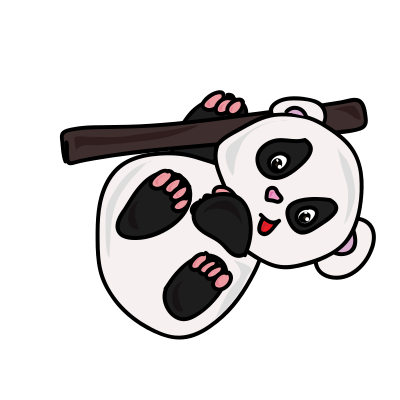 Panda clipart