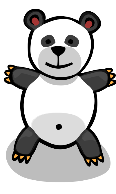 Panda clipart