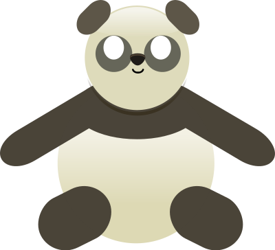 Panda Bear clipart
