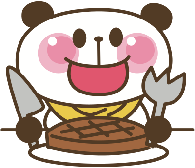 Panda Eating clipart