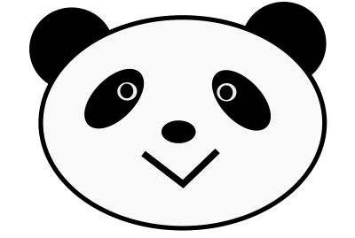 Panda in love, bujung, Tonrak clipart