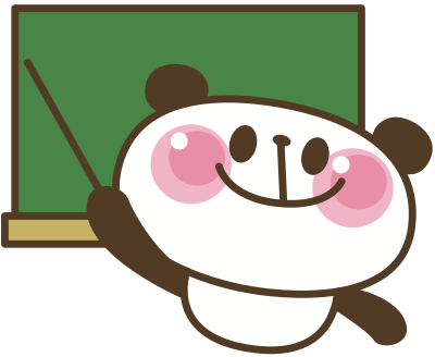 Panda Instructor clipart