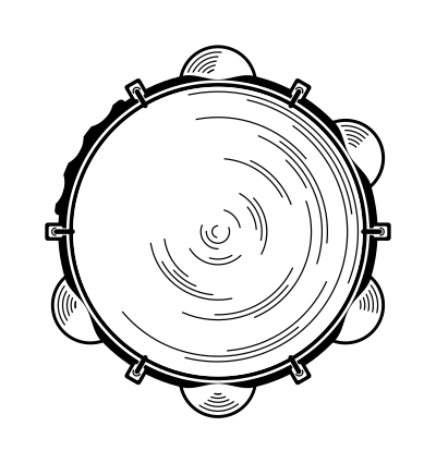 Pandeiro clipart