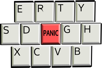 Panic Button clipart
