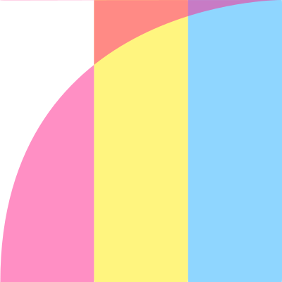 Pansexual pride profile filter overlay clipart