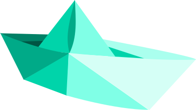 Paper boat clipart