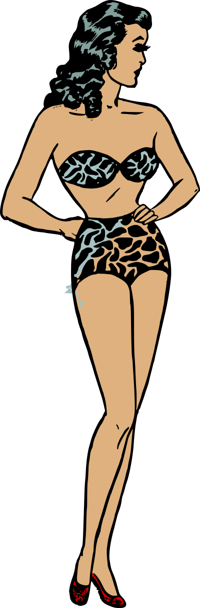 Paper doll clipart