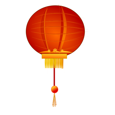 Paper lantern2 clipart