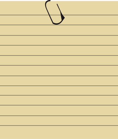 Paper notes 2 clipart