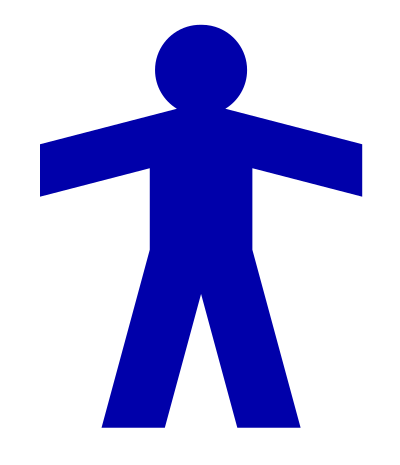 Paper people clipart