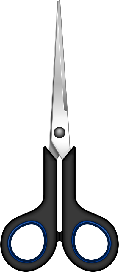 Paper scissors clipart
