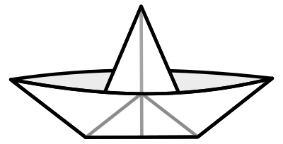Paperboat clipart