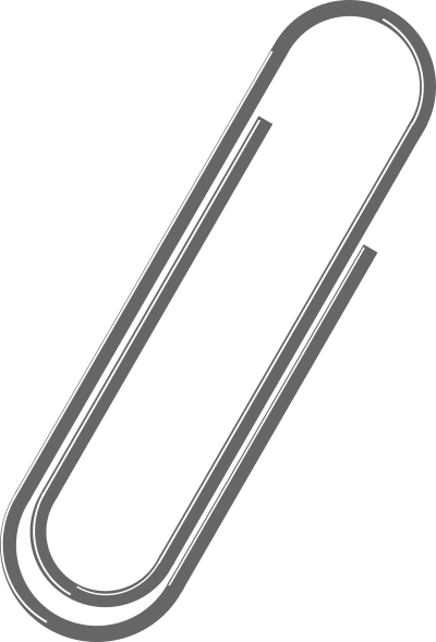 Paperclip clipart