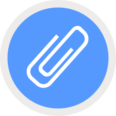 Paperclip Icon clipart