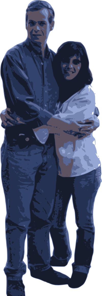 Pareja Color clipart