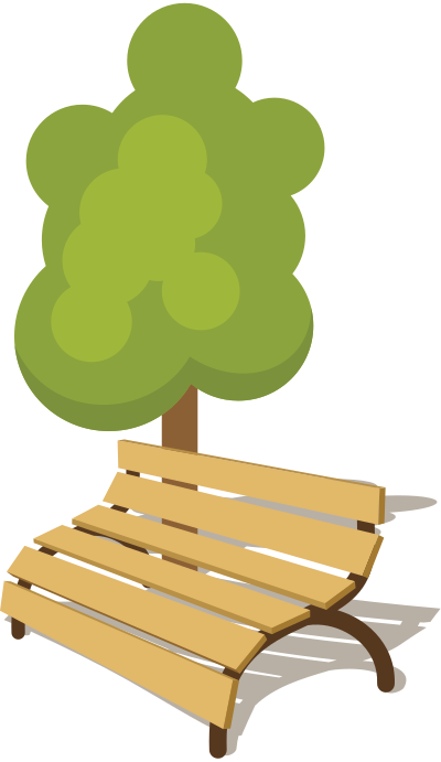 Park Bench clipart