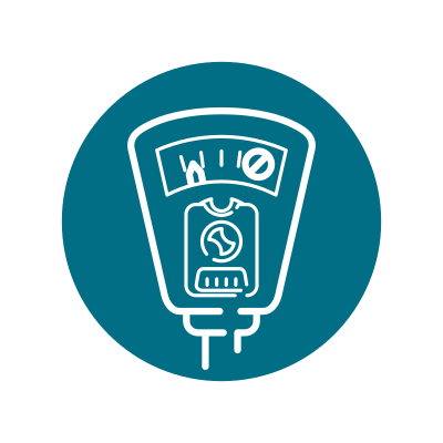 Parking meter clipart