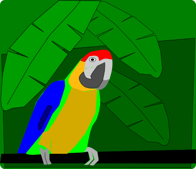 Parrot clipart